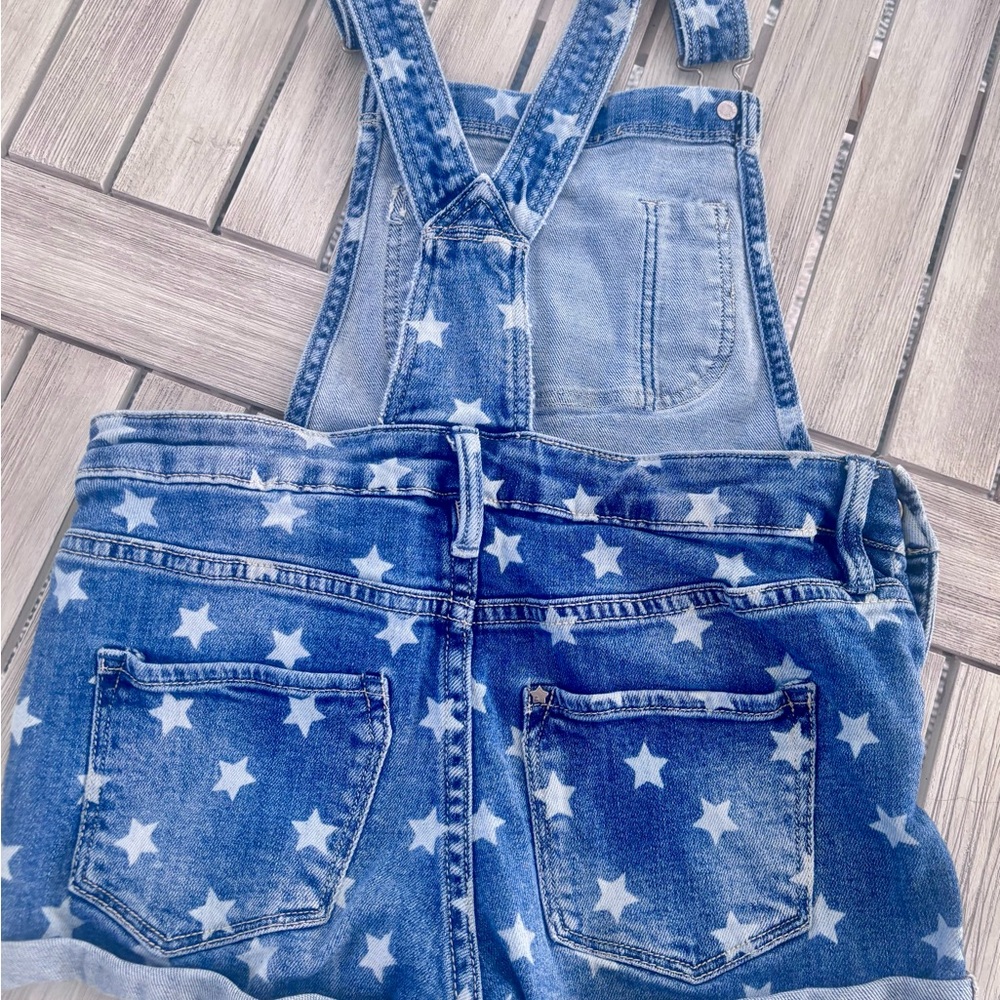 Blue Starry Kids Overalls - Picture 3 of 4